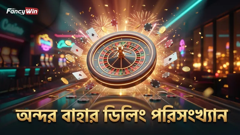 অন্দর বাহারে ডিলিং অ্যালগরিদমের মাধ্যমে জয় সম্ভাবনা নিরীক্ষণ করা হয়েছে।