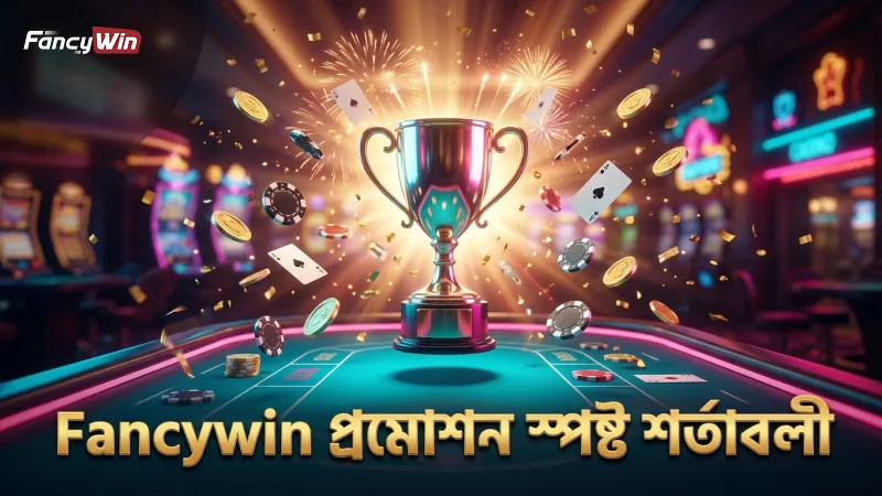 স্পষ্ট শর্তাবলী ও বাজি শর্তে Fancywin প্রমোশন নির্ভরযোগ্য