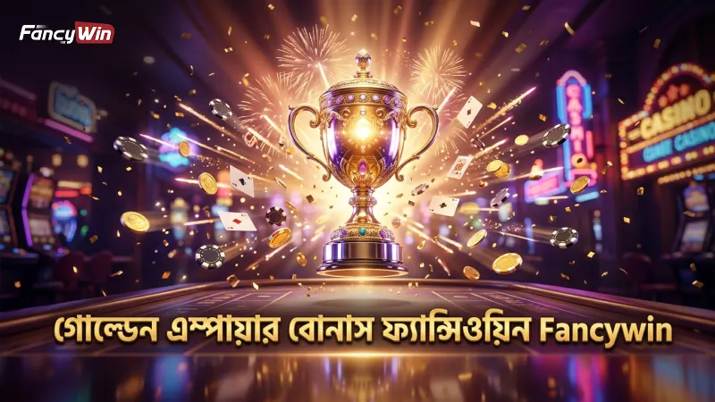 গোল্ডেন এম্পায়ার স্লটের দ্রুত বোনাস পেতে ফ্যান্সিওয়িন প্ল্যাটফর্ম সুবিধাজনক।