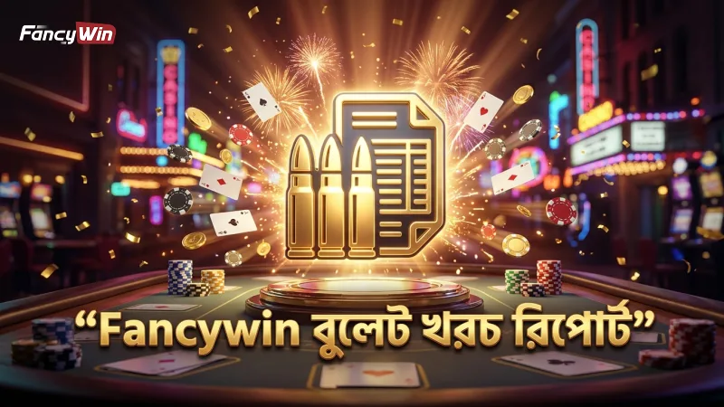 বুলেট খরচ নিরীক্ষায় Fancywin এর স্বচ্ছ রিপোর্ট সুবিধা