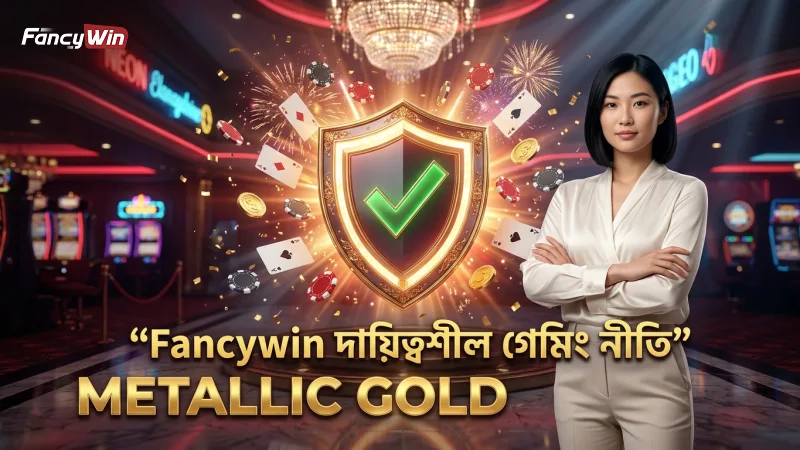 দায়িত্বশীল বাজি ধরার জন্য Fancywin দায়িত্বশীল গেমিং নির্দেশিকা অনুসরণ করে।