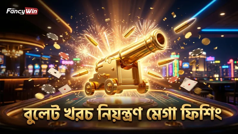 মেগা ফিশিংয়ে বুলেট ব্যবহারে খরচ নিয়ন্ত্রণ শিখুন
