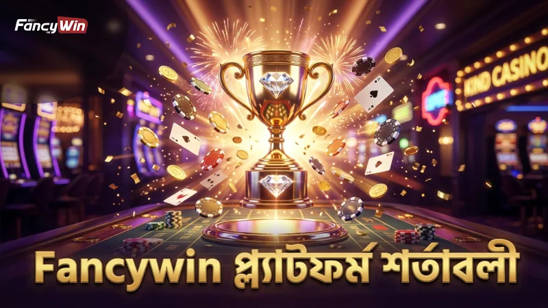Fancywin প্ল্যাটফর্মের শর্তাবলীর মূল উপাদানসমূহ উপস্থাপন।