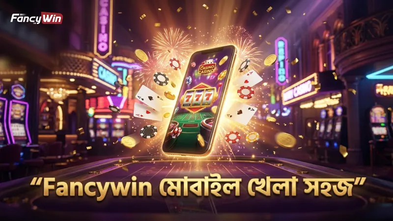 মোবাইল থেকে Fancywin এ দ্রুত এবং সহজ খেলা