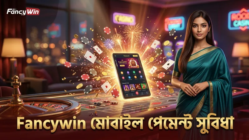 মোবাইল থেকে ঝামেলামুক্ত পেমেন্টের জন্য Fancywin অ্যাপ ইন্টারফেস