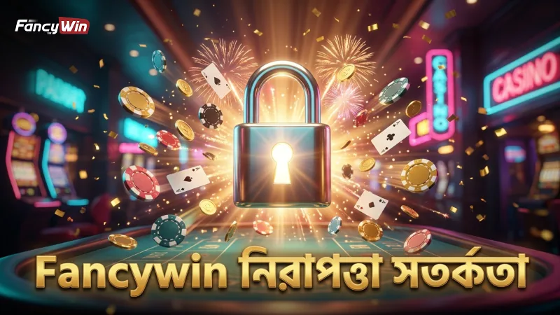 নিরাপত্তা ও সতর্কতা Fancywin প্ল্যাটফর্মে অত্যন্ত গুরুত্বপূর্ণ