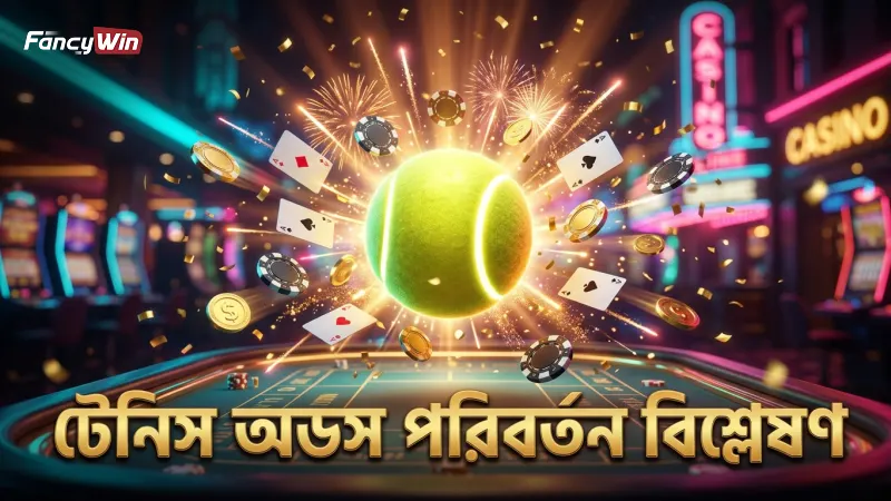 টেনিস ম্যাচ অডসের পরিবর্তনে ইন-প্লে পয়েন্ট গুরুত্বপূর্ণ ভূমিকা রাখে।